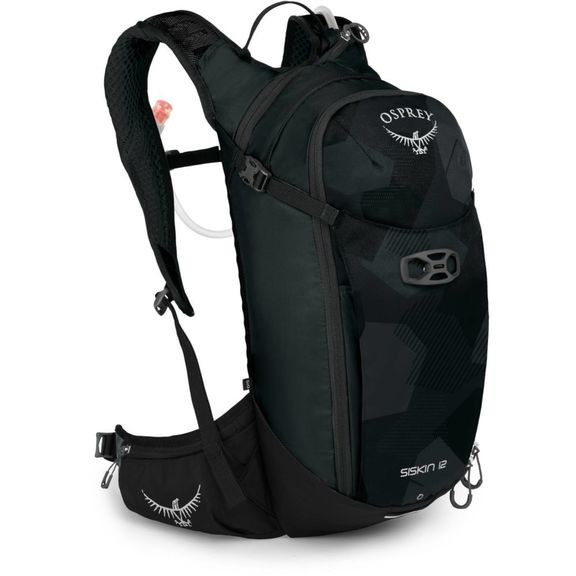 Рюкзак Osprey Siskin 12 (без питьевой системы) Obsidian Black - O/S - черный 