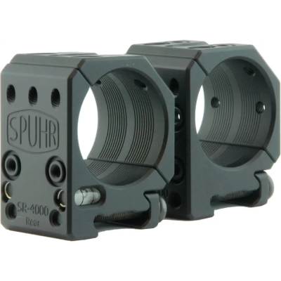 Кольца Spuhr SR-4000, Ø34, H25,4mm/1&quot;, Сплав. Picatinny