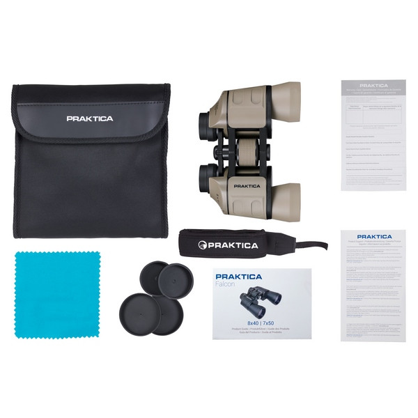 Бинокль Praktica Falcon FMC WA 8x40 Sand  