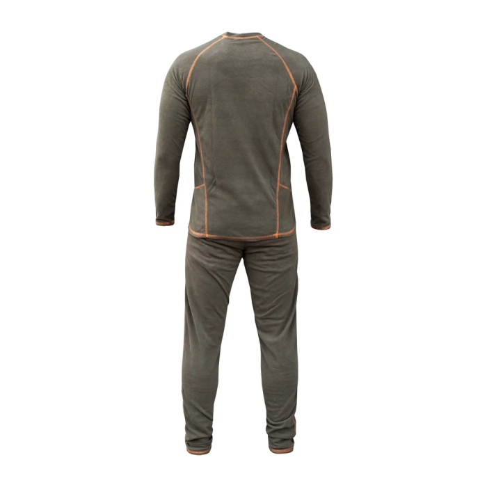 Термобелье мужское Tramp Microfleece комплект (футболка+штаны) olive UTRUM-020, UTRUM-020-olive-S  