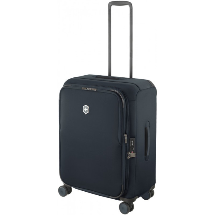 Чемодан на 4 колесах Victorinox Travel Connex SS/Deep Lake M Expandable 69/78 л (Vt609873)  
