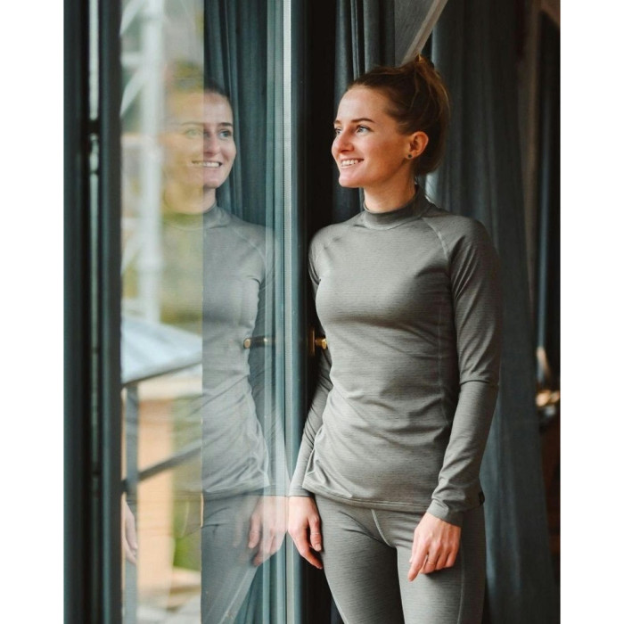 Термоштаны женские Turbat Yeti Bottom Wmn cloudburst grey - XXL - темно-серый  