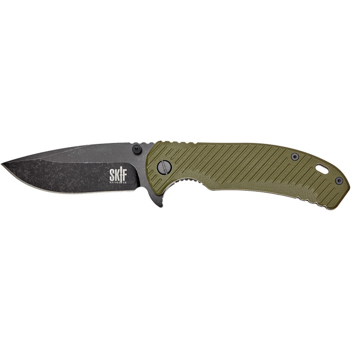 Нож Skif Sturdy II Black Stonewash olive 420SEBG  