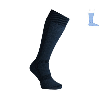 Термо носки защитные зимние Protector LongWinter темно-синие M 41-43