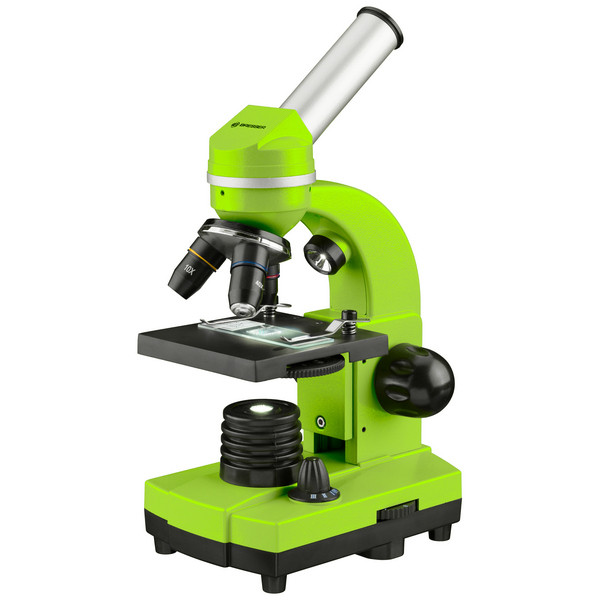 Микроскоп Bresser Biolux SEL 40x-1600x Green (смартфон-адаптер) 