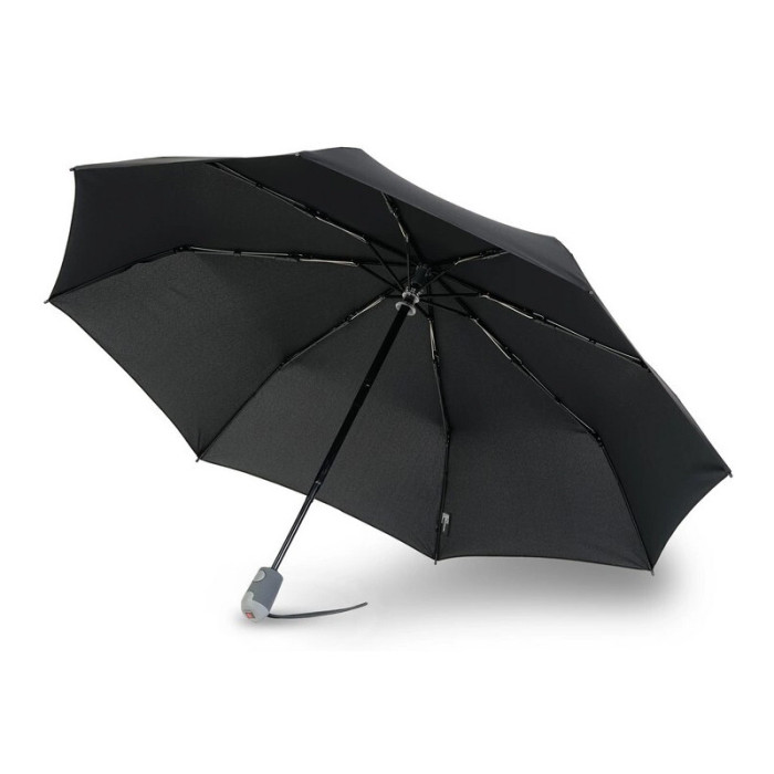 Зонт Knirps E.200 Black Авто/Складной/8спиц /D97x28см (Kn95 1200 1000)  