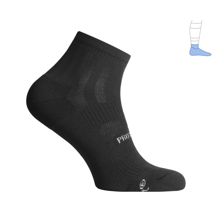 Функциональные носки Protector ShortDry летние черные M 40-43  