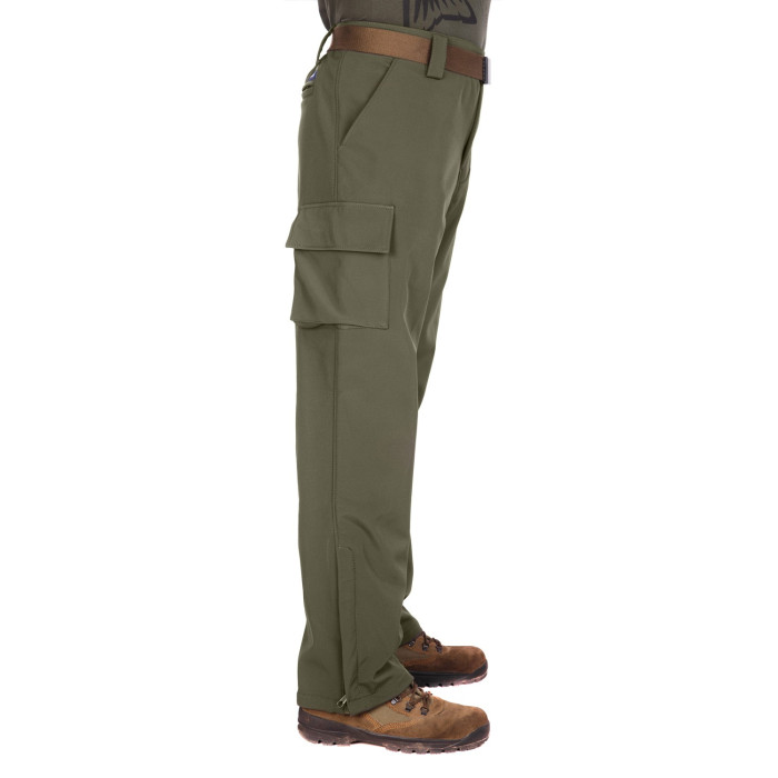 Брюки KLOST Soft shell, молния в боковом внешнем шве, 1007, XXL  