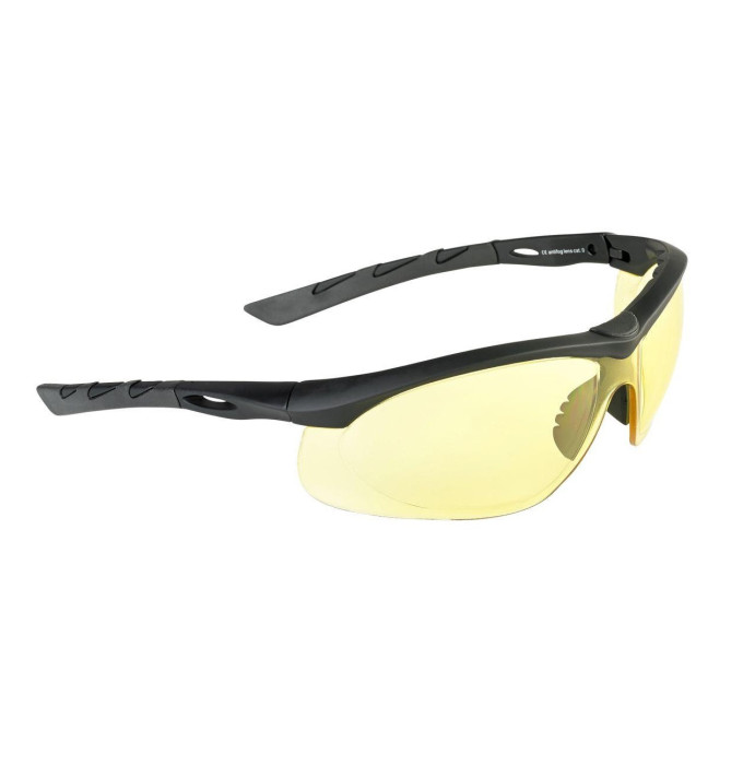 Очки баллистические Swiss Eye Lancer желтое стекло черные  