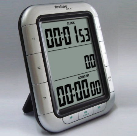 Таймер кухонный Technoline  KT300 Magnetic - серебристый  