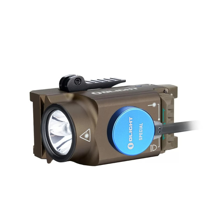 Фонарь Olight Baldr Mini-DT с ЛЦУ, зеленого цвета  