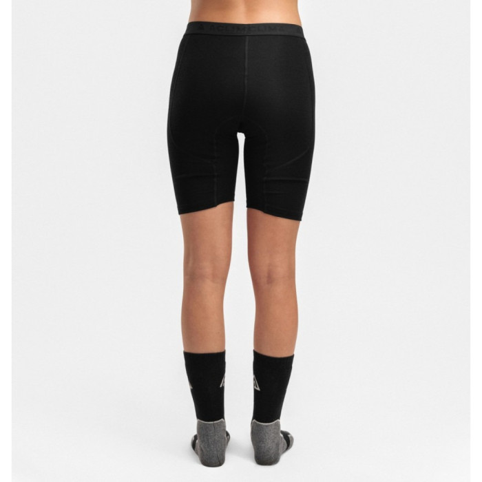 Термотрусы жен. Aclima WarmWool 200 Long Shorts W's Jet Black XL  