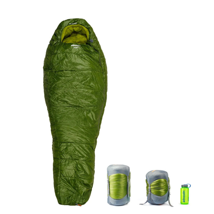 Спальный мешок Pinguin Spirit (-5/-12°C), 195 см - Right Zip, Green (PNG 232448) 2020  
