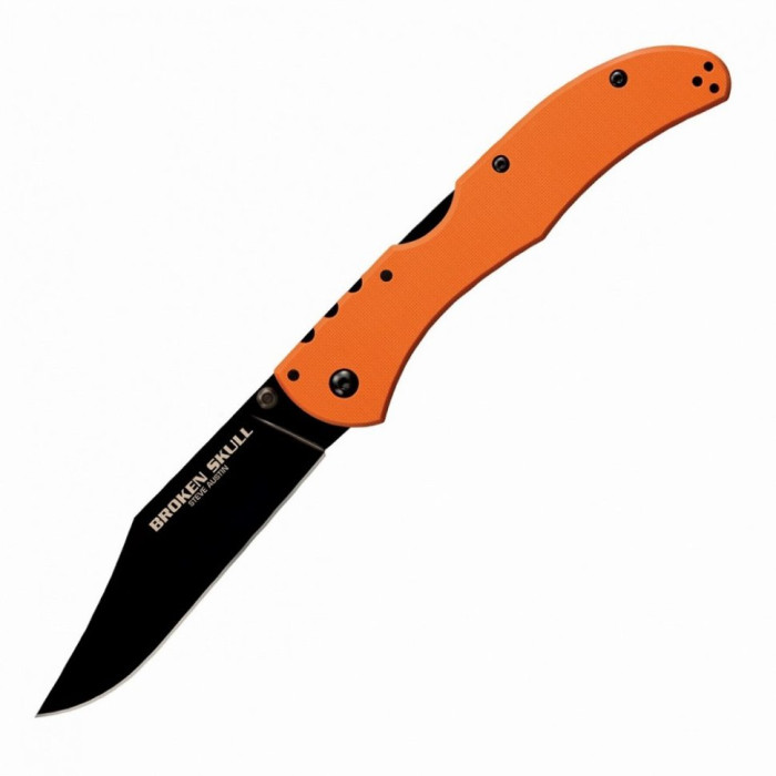Нож Cold Steel Broken Skull, оранжевый  