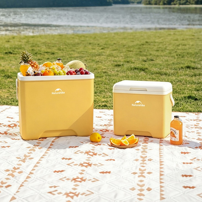 Туристический холодильник Naturehike Whales PU CNK2450CF012, 14 л, светло-коричневый  