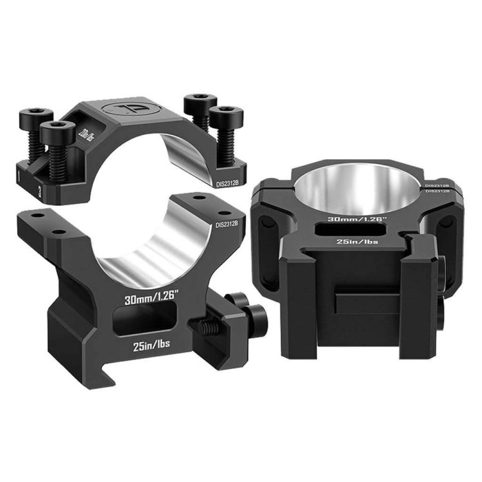 Кольца Discovery 6061 For Picatinny 30mm 1.26in DGPR2-30-1.26-61 (M240604)  