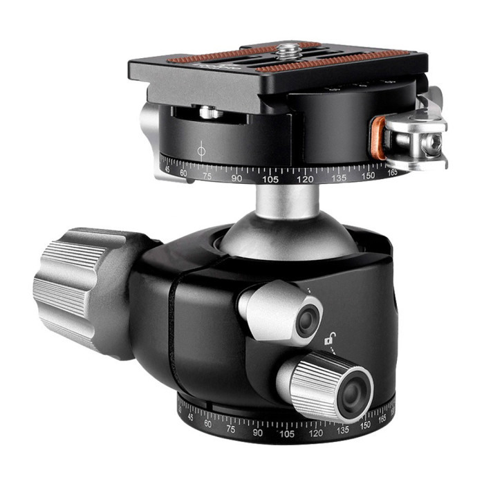 Головка штативная Leofoto LH-36PCL+NP-50 шариковая с зажимом ARCA. Шар: 36 мм  