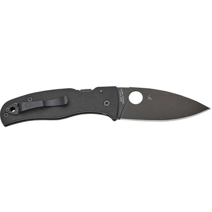 Нож Spyderco Bodacious Black Blade, CPM S30V, G-10 black  