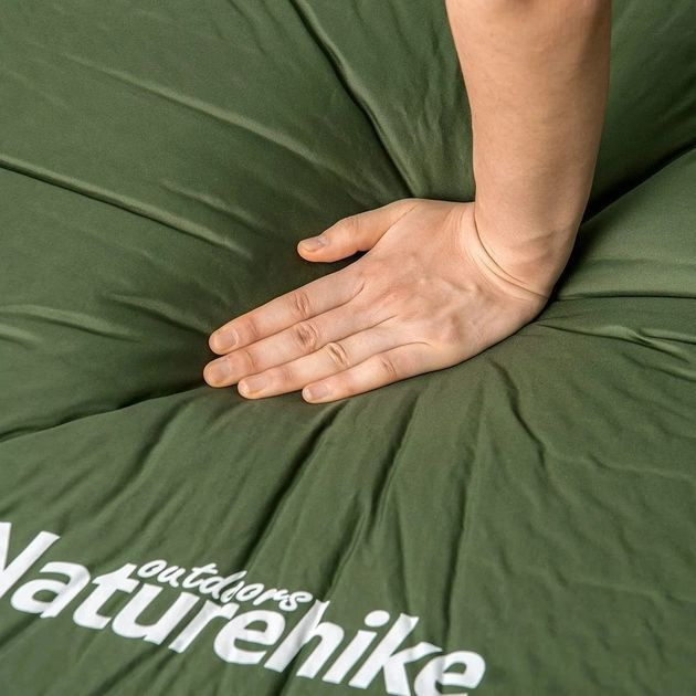 Матрас самонадувающийся 5 см Naturehike NH20DZ003, темно-зеленый  