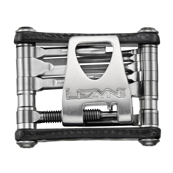 Мультитул Lezyne Carbon - 10, карбон серебристый  
