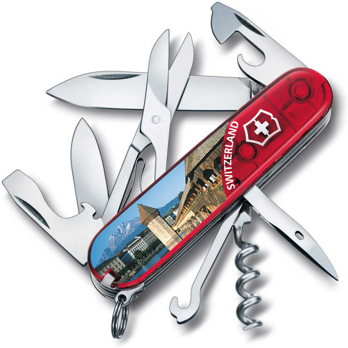 Складной нож Victorinox CLIMBER Lucerne 1.3703.TE1  