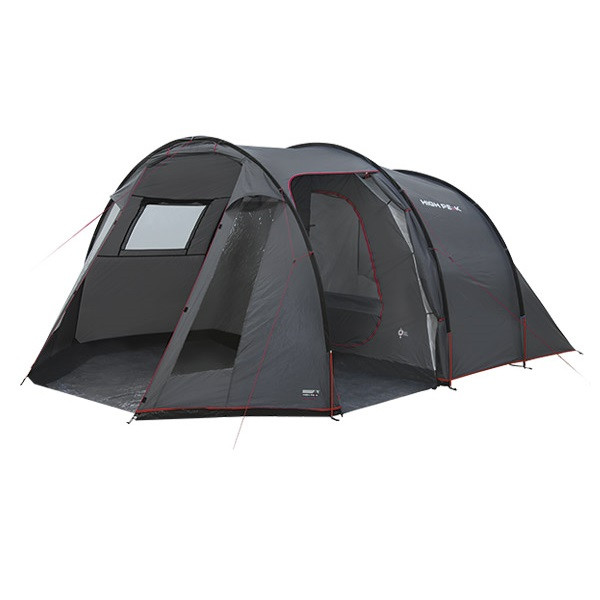 Палатка High Peak Ancona 5 (Dark Grey/Red)  