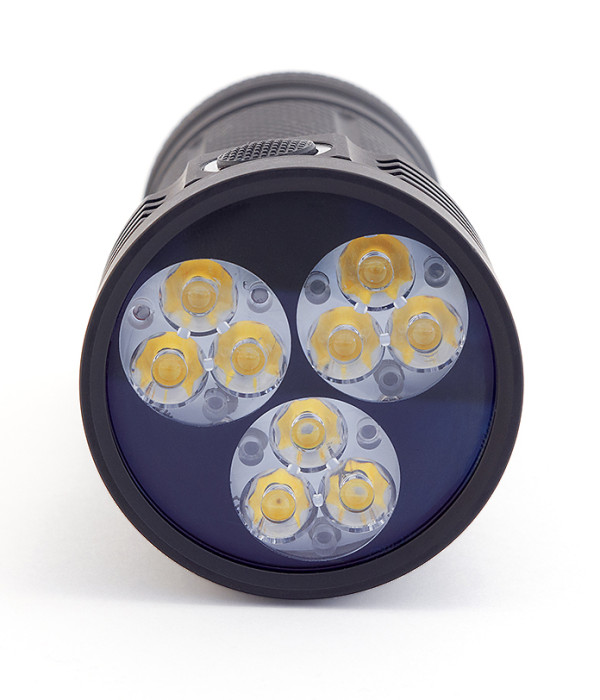 Карманный фонарь Яркий Луч YLP Gryphon G180, черный, Cree XP-G2 nw  