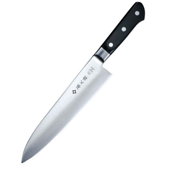 Нож кухонный Tojiro VG10 Clad Steel with Bolster Western Deba 240mm F-815 