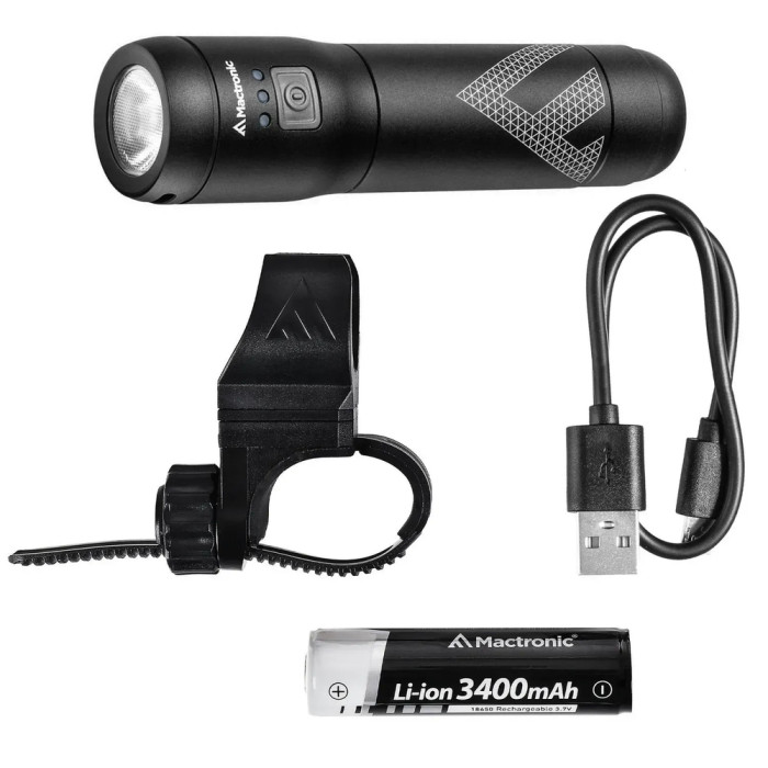 Фонарь велосипедный передний Mactronic Scream 3.1 (1000 Lm) Recharg Type-C (ABF0167)  