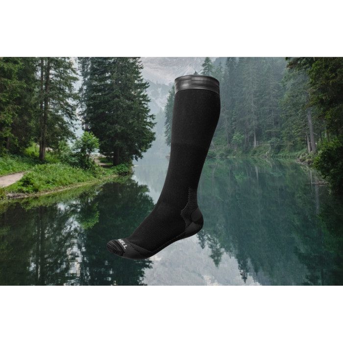 Носки водонепроницаемые Dexshell Wading Pro Socks, черные, размер XL (47-49)  