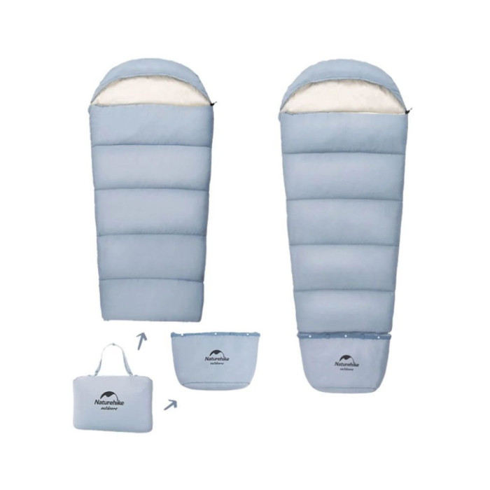 Детский спальник Naturehike С300 NH21MSD01, желтый (без упаковки)  