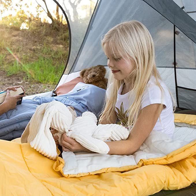 Детский спальник Naturehike С300 NH21MSD01, желтый (без упаковки)  