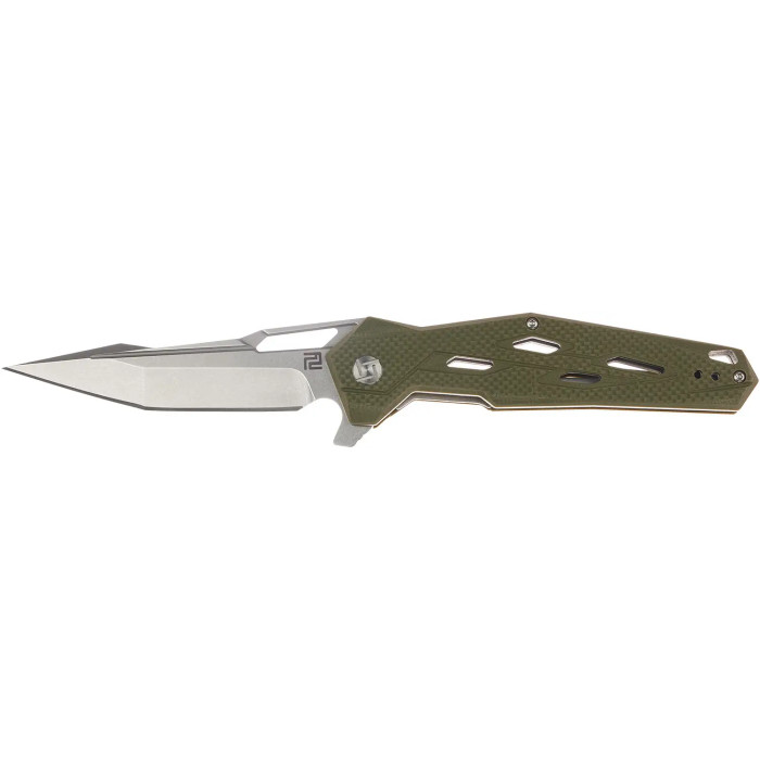 Нож Artisan Bombardier G-10, D2 green  