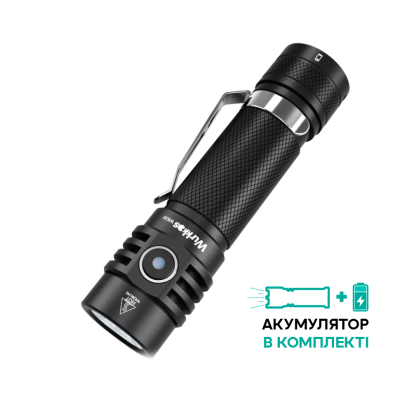 Фонарь Wurkkos WK03 USB-C Rechargeable, черный