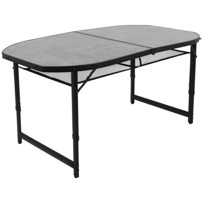 Стол Bo-Camp Northgate Oval 150x80 cm Black/Grey (1404188)  