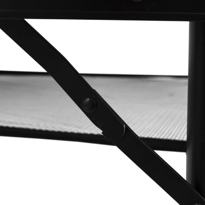 Стол Bo-Camp Northgate Oval 150x80 cm Black/Grey (1404188)  