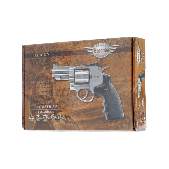 Пневматический револьвер Umarex Legends S25 2,5" кал.4,5мм  