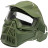Маска защитная WoSport Transformers Leader Mask OD Green
