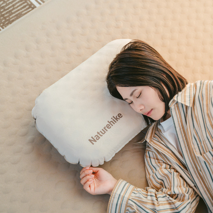 Подушка надувная ультралегкая Naturehike CNK2300DZ024, прямоугольная большая  