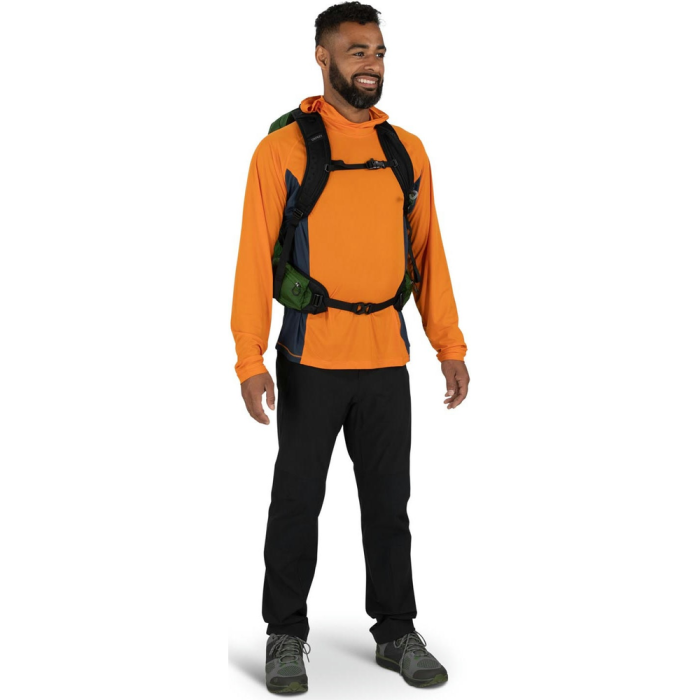 Рюкзак Osprey Talon 22 green belt/black - L/XL - зеленый  