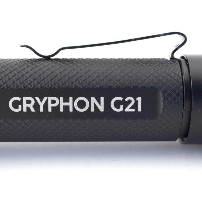 Карманный фонарь Яркий Луч YLP GRYPHON G21, черный, Cree XP-L HD nw  