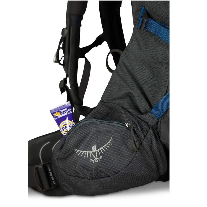 Рюкзак Osprey Aether Plus 70 black - S/M - черный  