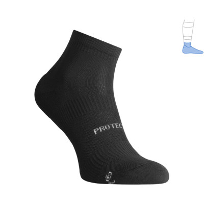 Функциональные носки Protector ShortDry летние черные S 36-39