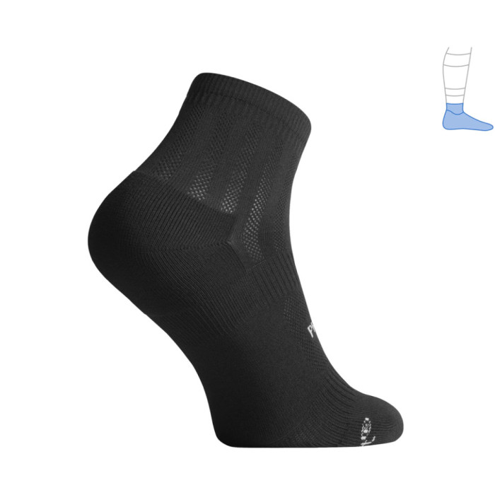 Функциональные носки Protector ShortDry летние черные S 36-39  