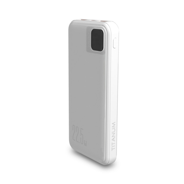Повербанк 10000mAh TITANUM WQ55 22.5W White  