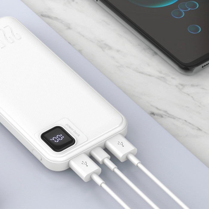 Повербанк 10000mAh TITANUM WQ55 22.5W White  