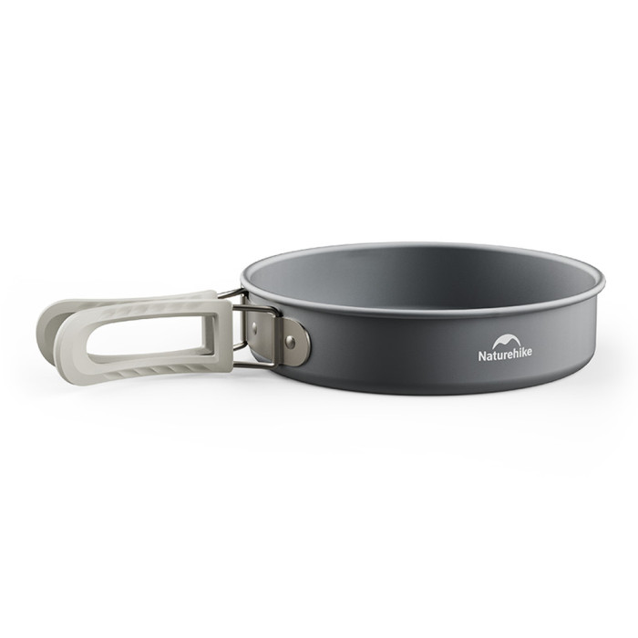 Сковорода со складной ручкой Naturehike CNK2450CF010, 17,5 см, алюминий  