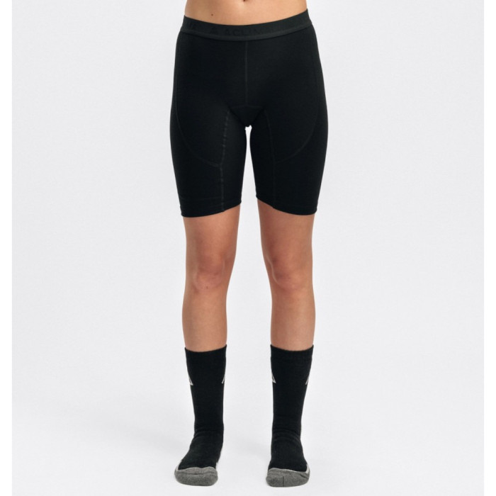 Термотрусы жен. Aclima WarmWool 200 Long Shorts W's Jet Black XS  