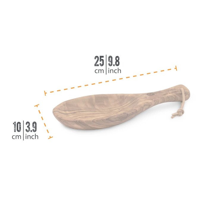 Миска деревянная Petromax Flat Bowl Olive Wood 25 см  