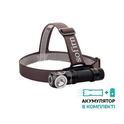 Фонарь налобний Sofirn SP40 CREE XPL 1200lm 1*18650 USB